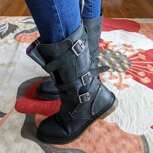 Dr Martens Jara Biker Boots